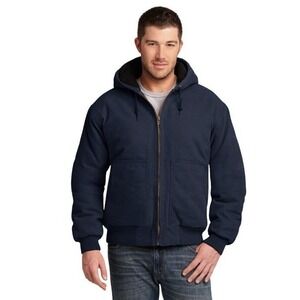 Corner Stone Washed Duck Cloth Work Jacket 2XL Insulated Hooded Worker Coat NWT‎